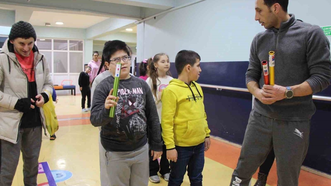 Düzce’de kapsayıcı atletizm etkinliği gerçekleştirildi