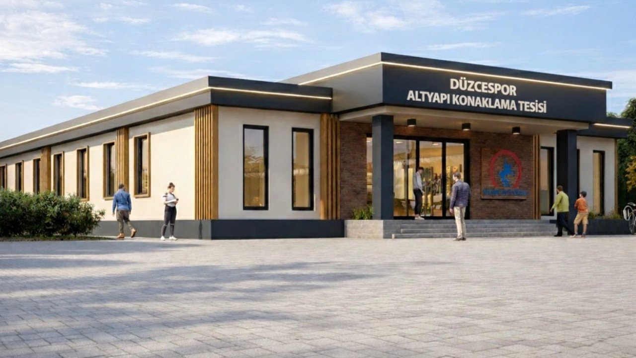 Düzcespor altyapısına büyük katkı sunacak