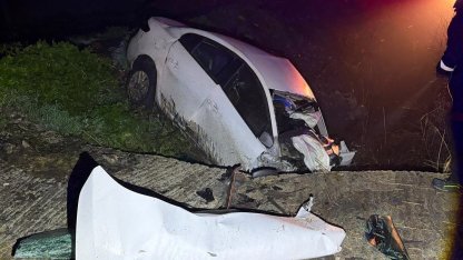 Edirne’de şarampole devrilen otomobildeki 2 kişi hayatını kaybetti