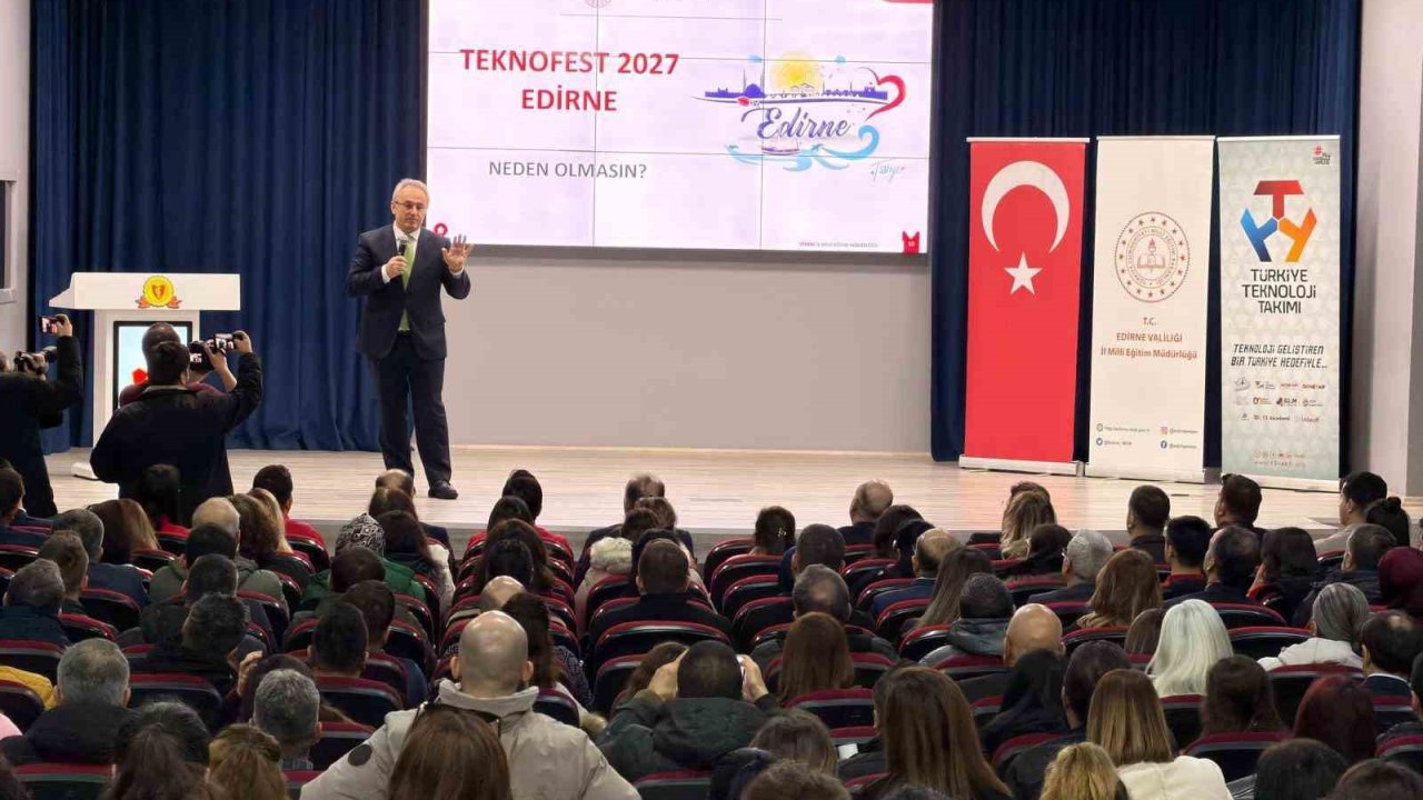 Edirne’de ‘TEKNOFEST’ tanıtım programı düzenlendi