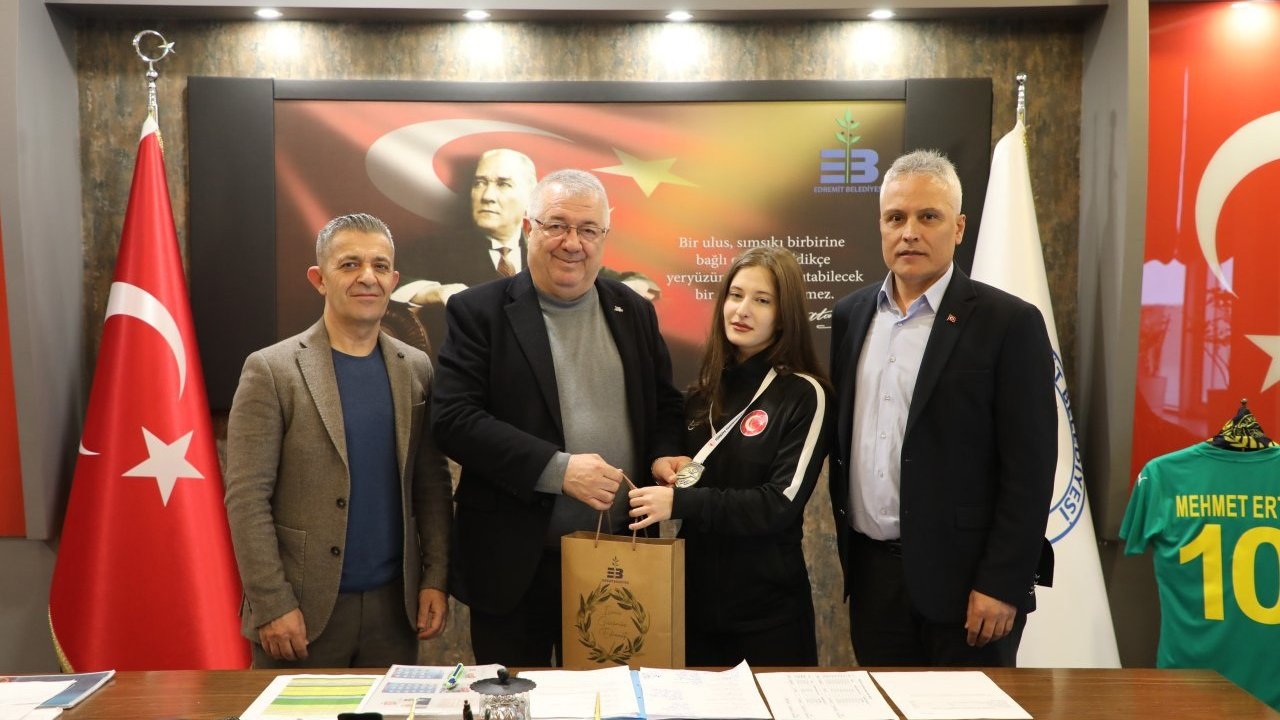 Edremit’in gururu Ecrin Yanıt’tan bir Türkiye Şampiyonluğu daha