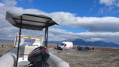 Eğirdir Gölü’nde balık avlarken tekneden düşen adam boğuldu