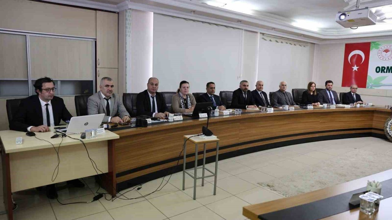 Elazığ Orman Bölge Müdürlüğü’nde planlamalar ele alındı