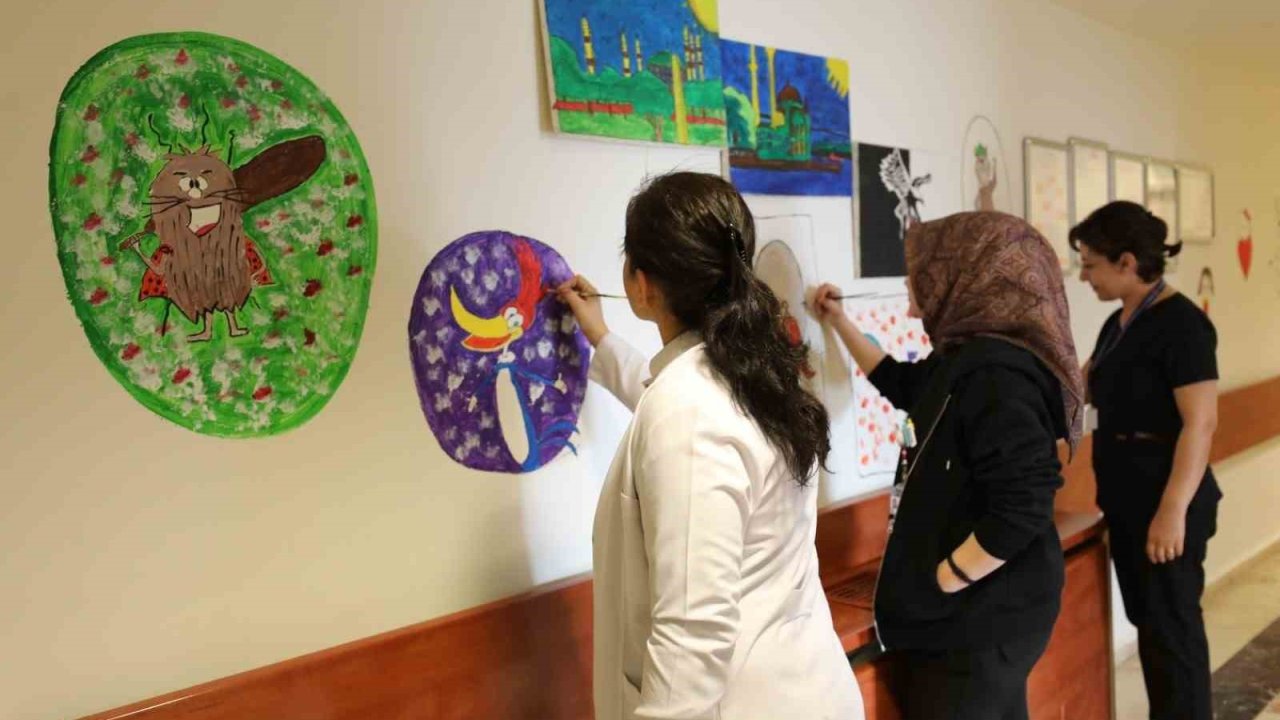 Elazığ’da çocuk endoskopi bölümü daha renkli ve çocuk dostu hale getirildi