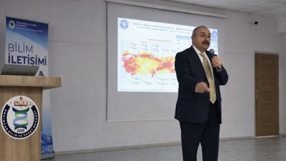 Erzincan’da deprem bilincini artırmaya yönelik konferans düzenlendi