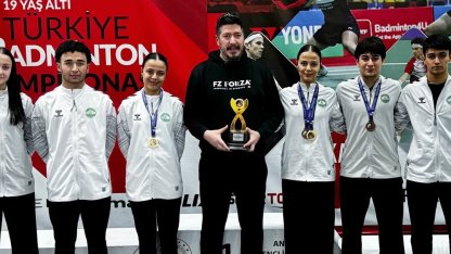 Eskişehirli badmintonculardan Türkiye Şampiyonası’nda madalya yağmuru