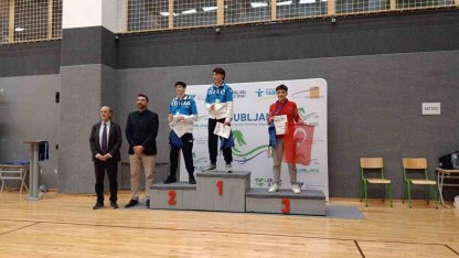 Eskişehirli sporcu, uluslararası şampiyonada 3’üncü oldu