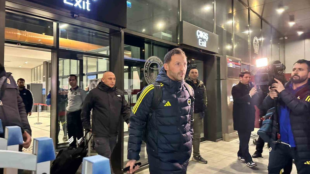 Fenerbahçe, Trabzon’a geldi