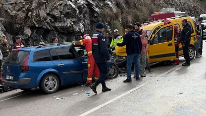 Fethiye’de trafik kazası: 7 yaralı