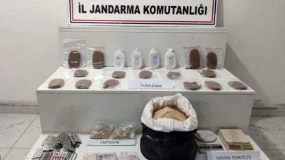 Gaziantep’te 22 kilo reçine esrar ele geçirildi: 2 şahıs tutuklandı