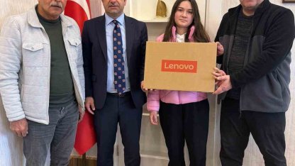 Gazipaşa’da yangın mağduru öğrenciye devlet şefkati