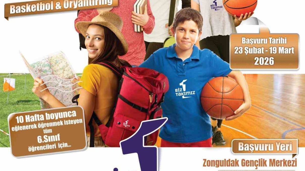 Gençlik ve Spor Bakanlığı’nın "Biz Bir Takımız Projesi" Zonguldak’ta başlıyor