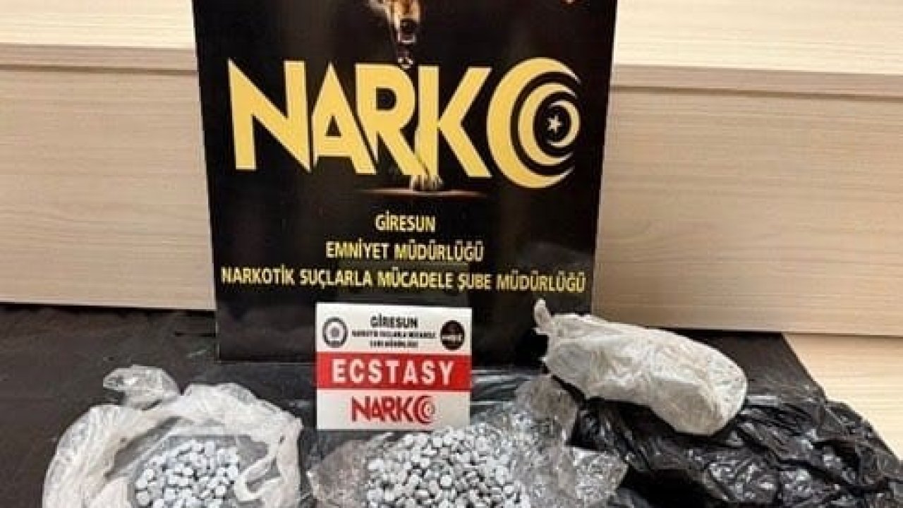 Giresun’da uyuşturucu operasyonu: 29 tutuklama