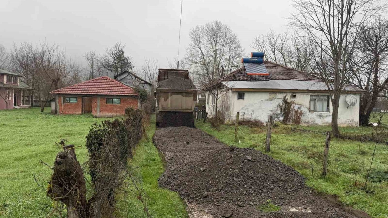 Gölyaka’da yol bakım çalışmaları tamamlandı