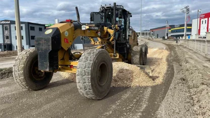 Gümüşova OSB yolunda düzenleme