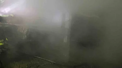 Güroymak’ta korkutan yangın