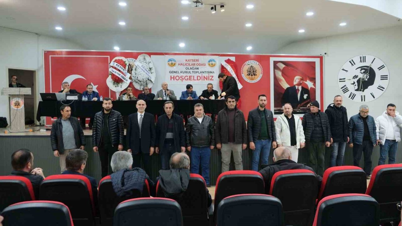 Halıcılar Odası’nda Mustafa Demiryürek dönemi