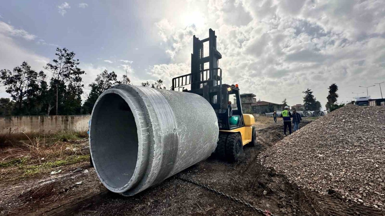 Hatay’da 330 milyonluk dev projede çalışmalar sürüyor