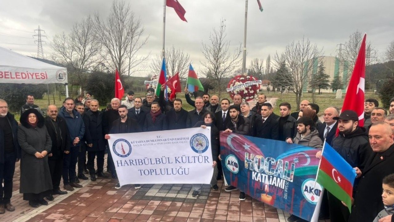 Hocalı şehitleri için Tunçbilek’te anma programı