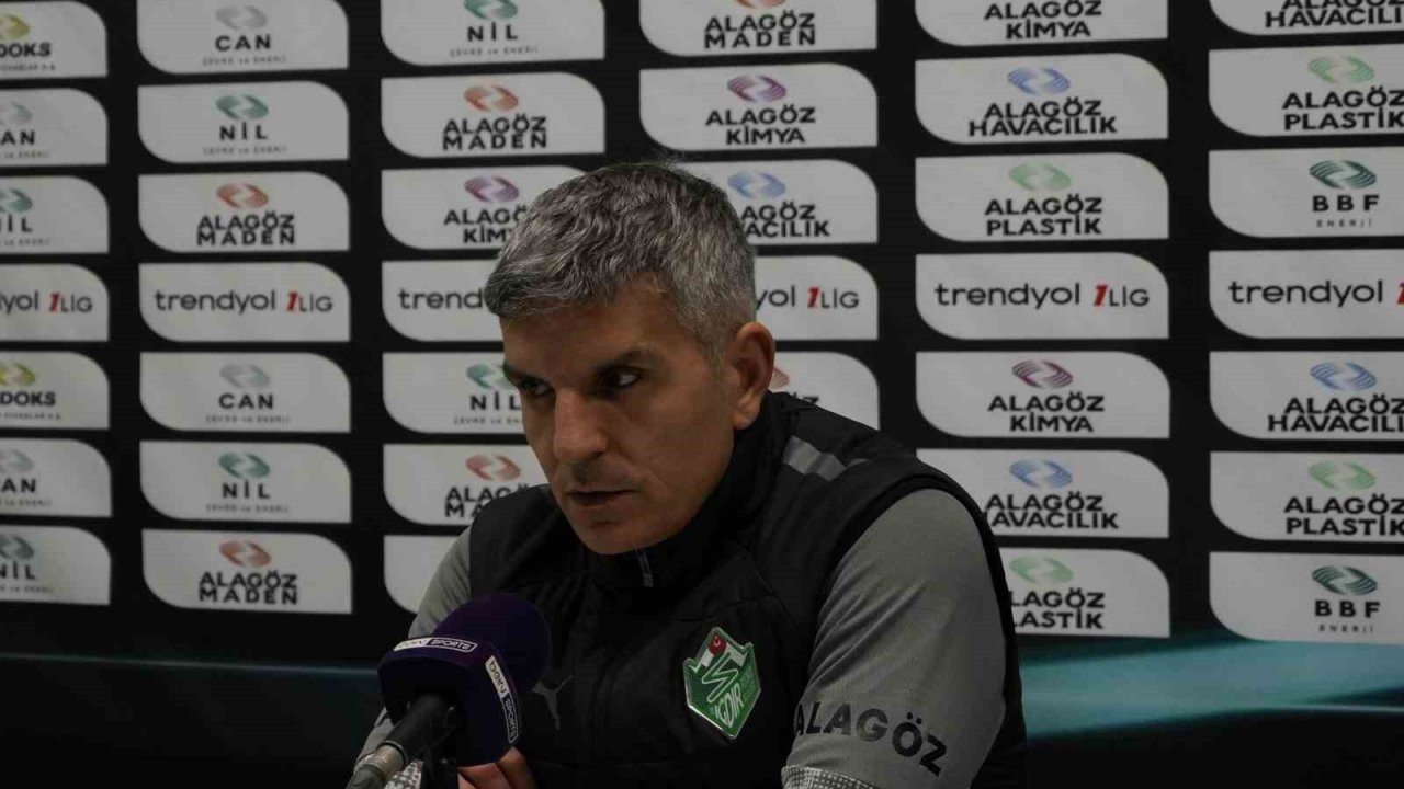 Iğdır FK - Ümraniyespor maçının ardından