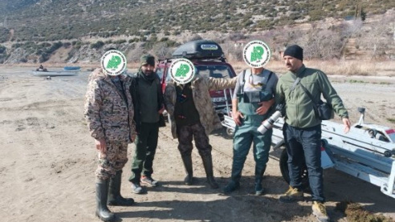 Isparta’da av koruma denetimlerinde 3 avcıya idari işlem