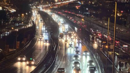İstanbul’da trafik yoğunluğu yüzde 90’a ulaştı