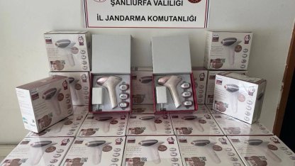 Jandarmadan epilasyon cihazı operasyonu