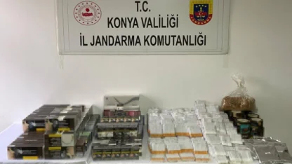 Jandarmadan tütün kaçaklarına operasyon