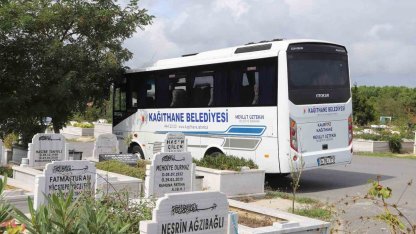 Kağıthane Belediyesinden mezarlık ziyaretlerine düzenli servis