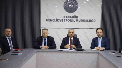 Karabük’te gençlik ve spor çalışmaları masaya yatırıldı