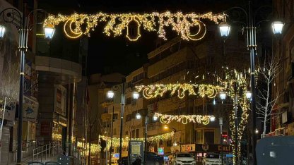 Karabük’te ışıklandırmalarla Ramazan heyecanı başladı