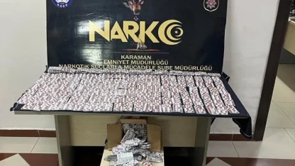 Karaman’da uyuşturucu operasyonu: 5 tutuklama