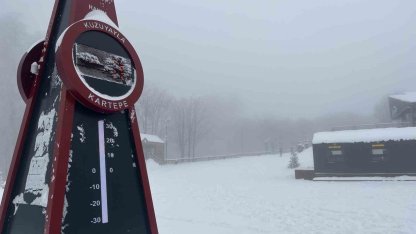 Kartepe’de kar yeniden etkisini gösterdi