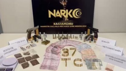 Kastamonu’da 23 adrese uyuşturucu operasyonu: 20 gözaltı