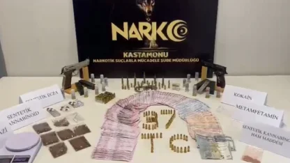 Kastamonu’da 23 adrese uyuşturucu operasyonu: 20 gözaltı