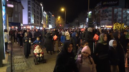 Kastamonu’da yüzlerce vatandaş Ramazan’ı dualarla karşıladı