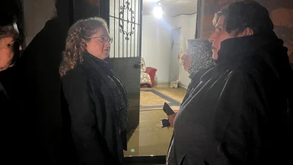 Kaymakam Doğru yağış sonrası vatandaşların yanında