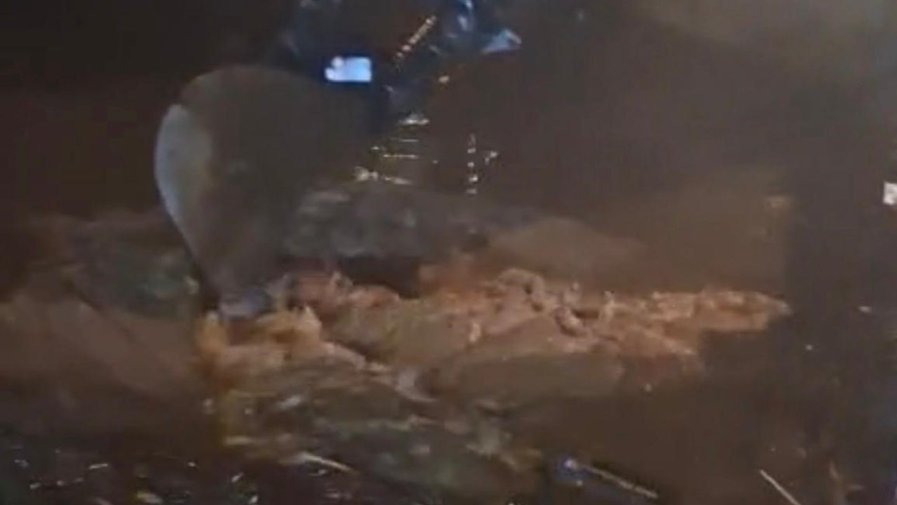 Kayseri’de selden dolayı tıkanan kanallar açıldı