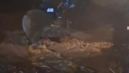 Kayseri’de selden dolayı tıkanan kanallar açıldı