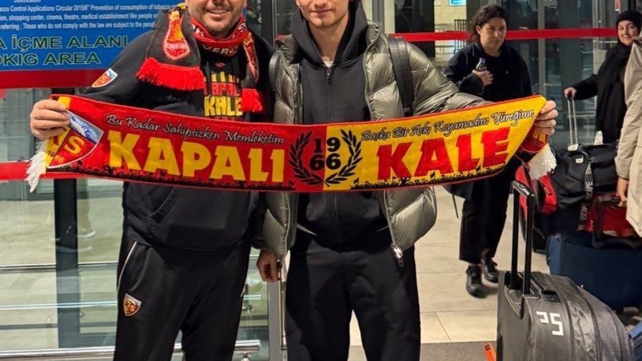 Kayserispor’un yeni golcüsü Fedor Chalov Kayseri’ye geldi