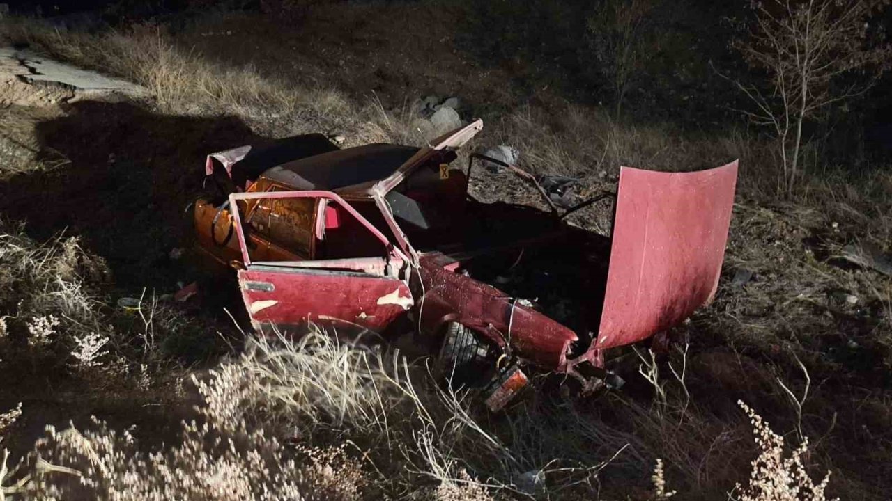 Konya’da otomobil devrildi: 1 yaralı