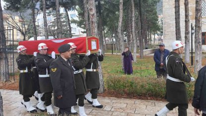 Kore Gazisi Akşehir’de son yolculuğuna uğurlandı