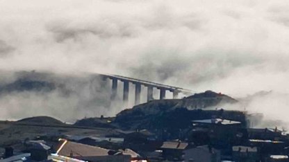 Kulp’ta sis etkili oldu