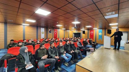 Kütahya OBM’de işletme şefleri ve orman muhafaza memurlarına eğitim