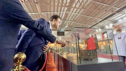 Kutsal emanetler Tokat’ta yoğun ilgi gördü