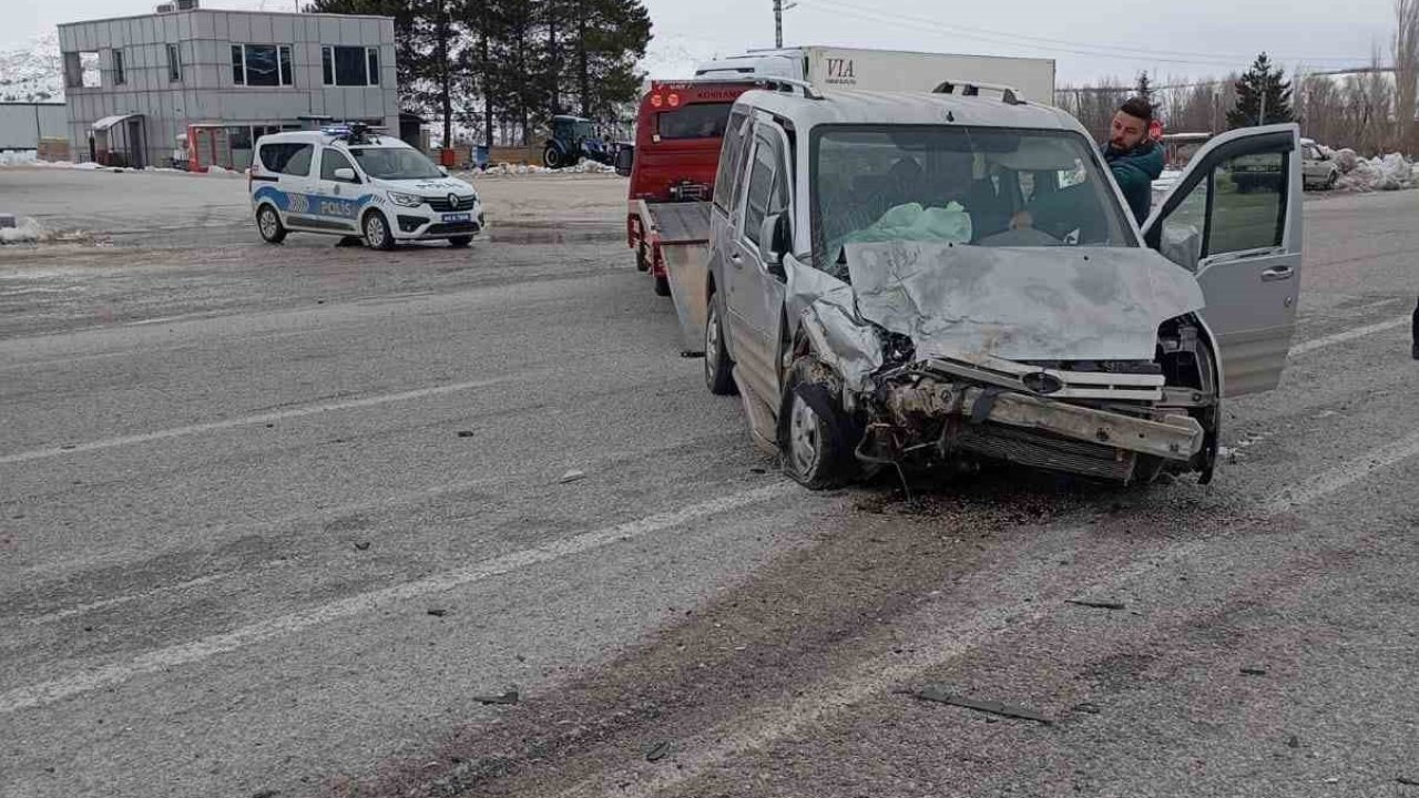 Malatya’da trafik kazası: 2 yaralı