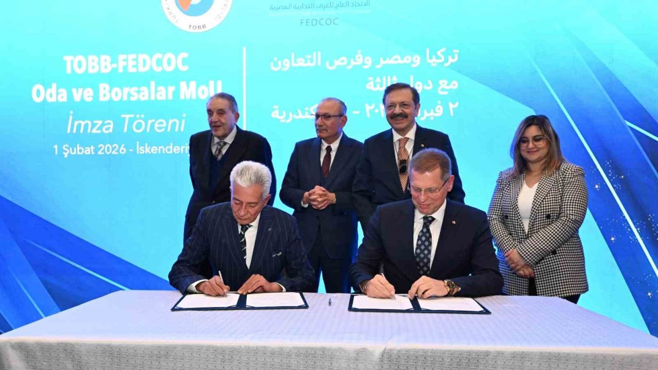 Manisa Ticaret Borsası’ndan Türkiye-Mısır ticaretine güçlü katkı