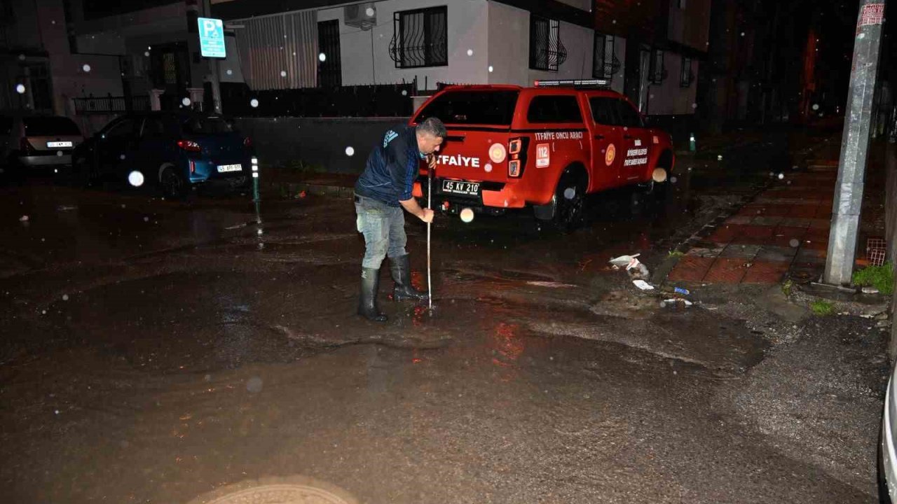 Manisa’da 1000 kişilik yağış seferberliği