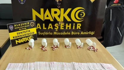 Manisa’da 4 adrese eş zamanlı narkotik baskını