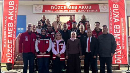 MEB AKUB Arama Kurtarma Ekibinin eğitim ve kamp alanına ziyaret